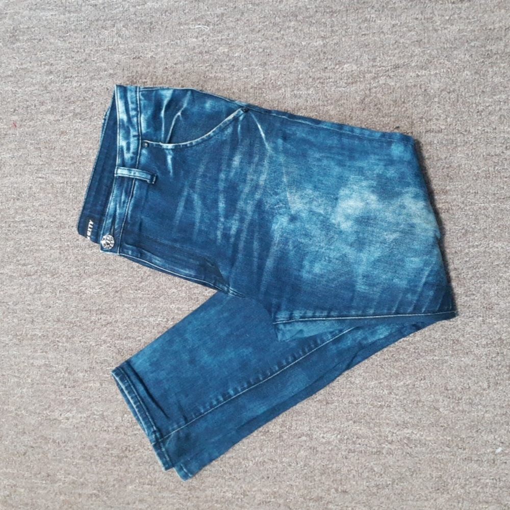 Miss Sixty Blue Straight Leg Jeans